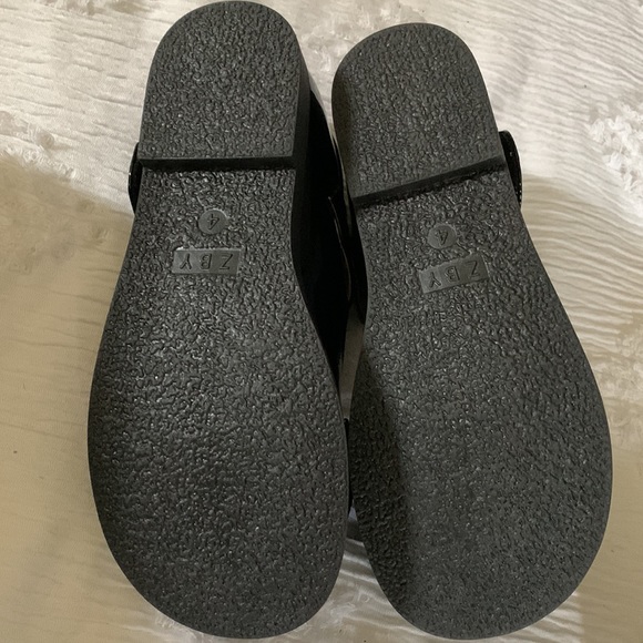 Coutgo Girls Bow Mary Jane Flats Cute Princess Stars Decor Strap. NEW! - Picture 3 of 6